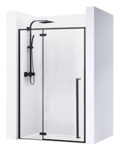 Sprchové dvere FARGO BLACK MAT 120 cm