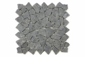 Divero Garth 638 Mozaika z andezitu – čierna / tmavo sivá 1 m2