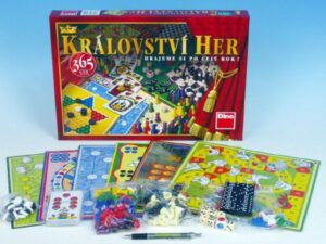 Kráľovstvo 36hier - súbor hier spoločenská hra v krabici 43x30x5cm