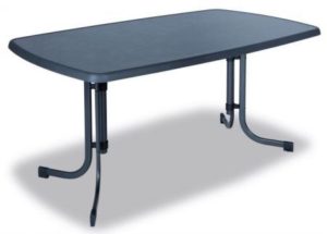DAJAR PIZZARA 6566 Kovový stôl 150 x 90 cm