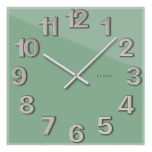 Vlaha VCT1109 skleněné hodiny 40 x 40 cm