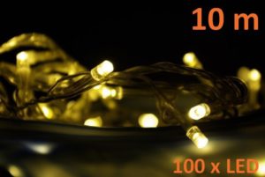 Nexos 808 Vianočné LED osvetlenie 10 m - teple biele