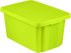 CURVER Úložný box s vekom 45L – zelený