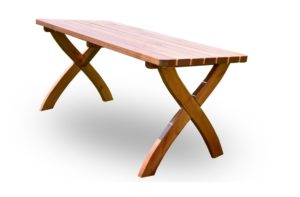 Rojaplast Strong 41256 Záhradný drevený stôl – 160 cm