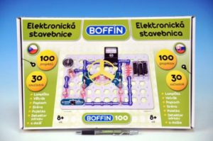 Boffin 100 Stavebnica elektronická 100 projektov na batérie 30ks v krabici 38x25x5cm