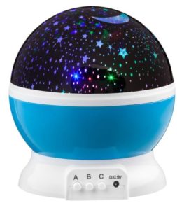 LED Star Light projektor nočnej oblohy – modrá