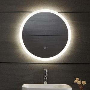 AQUAMARIN kúpeľňové LED zrkadlo okrúhle – 60 cm