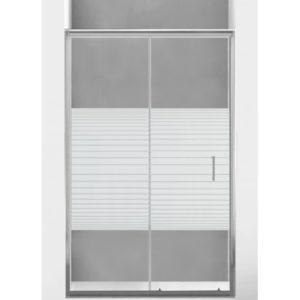 Sprchové dvere MEXEN Apia 105 cm strieborné