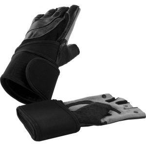 Gorilla Sports Tréningové rukavice čierna/sivá