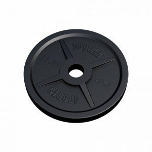 Gorilla Sports Záťažový kotúč 50/51 mm, liatina, 15 kg
