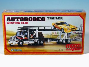 Monti 39 Autorodeo trailer Western star Stavebnica 1: v krabici 32x20x7