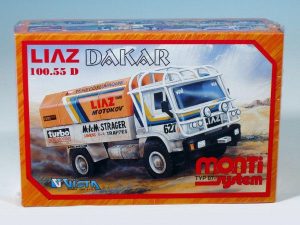 Monti 07 Rallye Dakar Liaz Stavebnica 1: v krabici 22x15x6cm