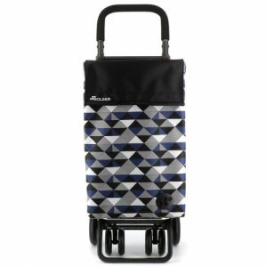 Rolser Nákupná taška na kolieskach Classic Sahara Tour 4×4, modrá