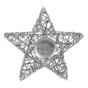 Svietnik v tvare 3D - hviezdy