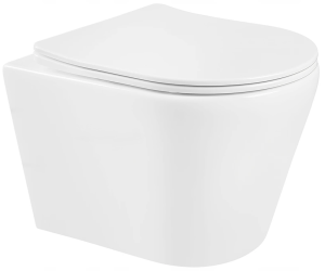 Závěsný WC set MEXEN RICO 36,5 cm s prkénkem DUO bílý