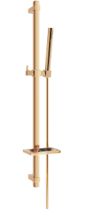 Posuvný sprchový set MEXEN DQ70 růžovo-zlatý