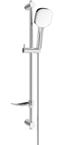Posuvný sprchový set MEXEN DF33 biely chróm