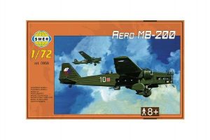 Aero MB-200 Model 1:72 22,3×31,2cm v krabici 35x22x5cm