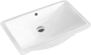 Keramické umývadlo zapustené MEXEN VENUS 54×34 cm biele
