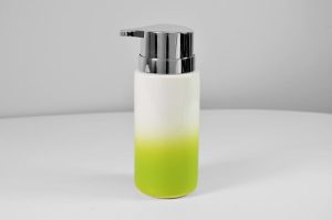 Dávkovač na mýdlo PERIDOT zeleno-bílý
