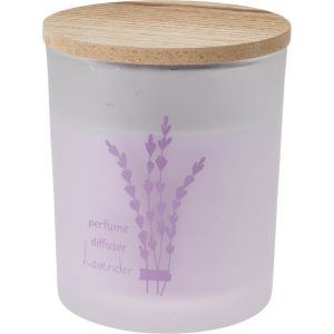 Sviečka v skle Flora home Lavender