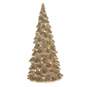 Vianočný LED stromček Douglas zlatá