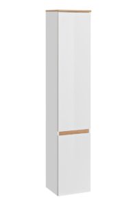 Kúpeľňová skrinka Platinum 800 2D alpská biela/dub kraft zlatý
