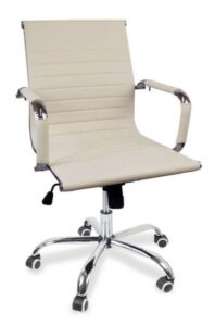 Kancelárska stolička Idaho – krémová