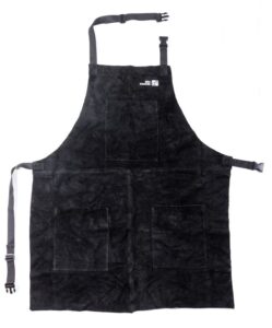 G21 Grilovacia zástera, 68 x 82 cm, kožená, čierna