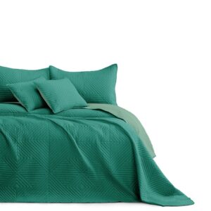 AmeliaHome Prehoz na posteľ Softa green - jadegreen