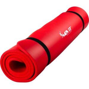 Movit Gymnastická podložka 183 x 60 x 1 cm – červená