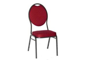 Chair HERMAN 2064 Kongresová stolička kovová – červená