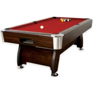 GamesPlanet® 1424 Biliardový stôl pool biliard s vybavením
