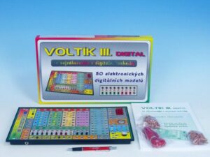 Voltík III. spoločenská hra na batérie v krabici 40×24,5×4,5cm