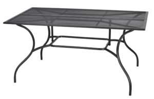 Záhradný kovový stôl ZWMT-83 – obdĺžnik 90 x 150 cm