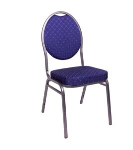 Chair HERMAN 1147 Kongresová stolička kovová – modrá