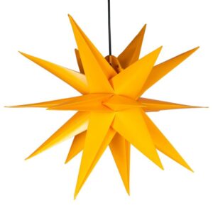 Nexos 67068 Vianočná dekorácia - hviezda s časovačom 1 LED