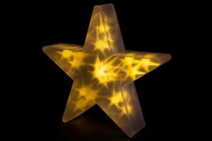 Nexos 33205 Vianočná hviezda s 3D efektom - 35 cm