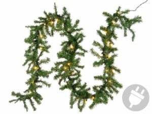 Nexos 1116 Vianočná dekorácia - girlanda s osvetlením 2