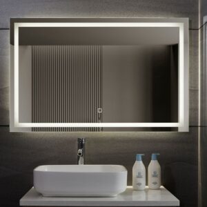 AQUAMARIN kúpeľňové zrkadlo s LED osvetlením