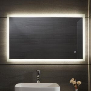 AQUAMARIN kúpeľňové zrkadlo s LED osvetlením 20 W