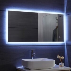 AQUAMARIN kúpeľňové zrkadlo s LED osvetlením 35W