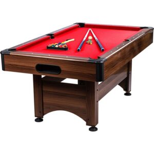 GamesPlanet® 1421 Biliardový stôl pool biliard s vybavením