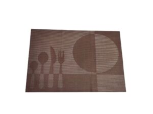 Praktické prestieranie na stôl FOOD – 30 x 45 cm, hnedé