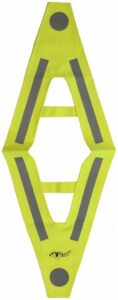 COMPASS Reflexná vesta v tvare „V“, žltá
