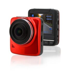 COMPASS Kamera do auta Full HD 2,4″, GPS, červená