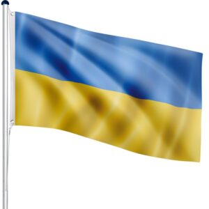FLAGMASTER Vlajkový stožiar vr. vlajky Ukrajina