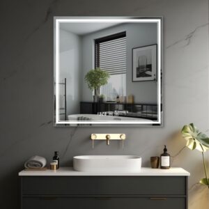 IREDA kúpeľňové zrkadlo s LED osvetlením
