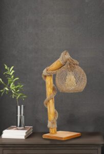 Prírodná drevená lampa CANATA