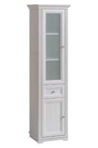 Kúpeľňová skrinka vysoká Palace 800 2D/1S biela andersen